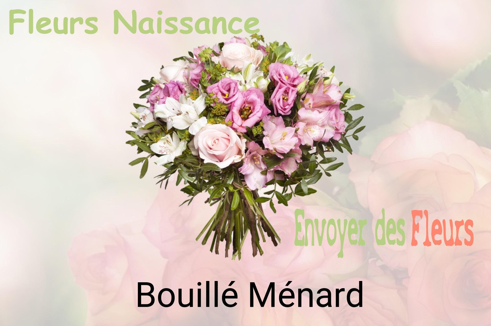 Bouquet de fleurs de naissance livré à Bouillé-Ménard