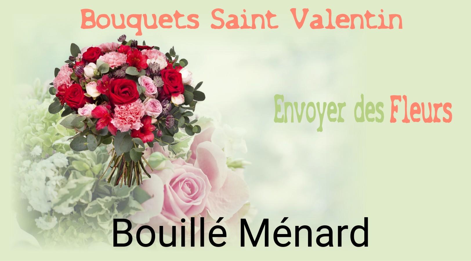 Roses de Saint-Valentin livrées à Bouillé-Ménard